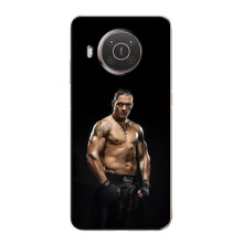 Чехол с картинкой Александр Усик для Nokia X20 – Усик на черном
