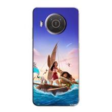 Чехол с мультфильмом Моана Nokia X20 – Моана и Мауи