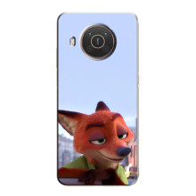 Чехол Зоотрополіс на Nokia X20 – Лис Ник