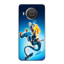 Чехол с принтом Фантастическая четверка для Nokia X20 – Фантастическая четверка