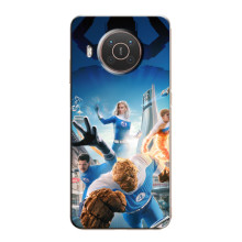 Чехол с принтом Фантастическая четверка для Nokia X20 – Герои Фантастической четверки