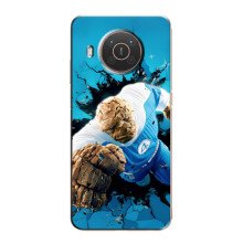 Чехол с принтом Фантастическая четверка для Nokia X20 – Существо