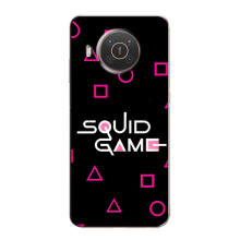 Чехол Гра в кальмара для Nokia X20 – Логотип игры кальмара