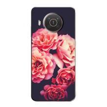 Чехлы с тематикой "ЦВЕТЫ" на Nokia X20 (Бутоны)