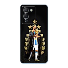 Чехлы для Infinix Note 12 (G96) (Leo чемпион) (AlphaPrint) (Месси Король)