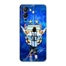 Чехлы для Infinix Note 12 (G96) (Leo чемпион) (AlphaPrint) (Месси сборная)