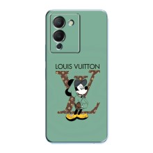 Чехлы Луи Витон для Infinix Note 12 (G96) (AlphaPrint - LOUIS VUITTON) (Микки Маус LV)