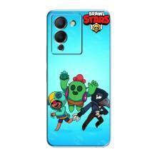 Чехлы Brawl Stars для Infinix Note 12 (G96) (AlphaPrint)