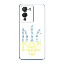 Чохли для Infinix Note 12 (G96) Укр. Символіка (AlphaPrint) (Герб з букв)