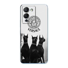 Чехлы VERSACE для Инфиникс Ноут 12 (G96) (PREMIUMPrint) – Доберман Версаче