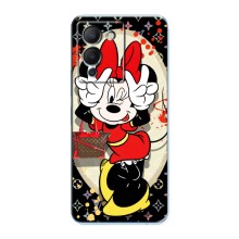 Чехол Disney Mouse Infinix Note 12 (G96) (PREMIUMPrint) (Минни peace)