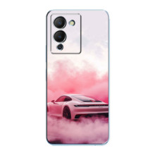 Чохол з авто Порше для Infinix Note 12 (G96) – Рожевий Порше