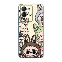 Чохол з Лабубу на Infinix Note 12 (G96) (Колаж Лабубу)