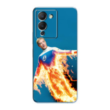 Чохол з принтом Фантастична четвірка для Infinix Note 12 (G96) – Людина-факел