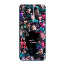 Чохол Гра в кальмара для Infinix Note 12 (G96) – Колаж гра кальмара