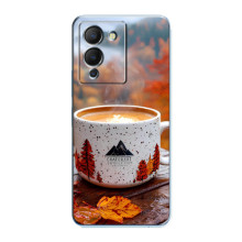 Чохол з унікальним дизайном 'Осінь з кавою' для Infinix Note 12 (G96) – Кава на природі