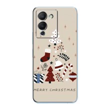 Різдвяні Чохли для Infinix Note 12 (G96) (VPrint) (Merry Christmas)