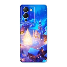 Рождественские Чехлы для Infinix Note 12 (G96) (VPrint) (Рождественский город)