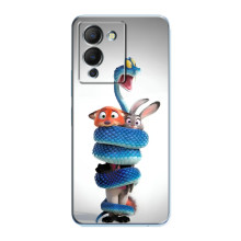Силіконовий чохол з принтом Зоотрополіс для Infinix Note 12 (G96) – Змія Зоо