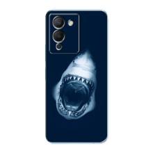 Силіконовий бампер з картинкою звірів для Infinix Note 12 (G96) (Пащу Акули)