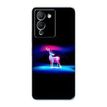 Силіконовий бампер з картинкою звірів для Infinix Note 12 (G96) (Яскравий олень)