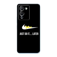 Силиконовый Чехол на Infinix Note 12 (G96) с картинкой Nike (Later)