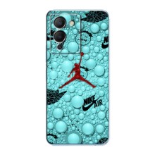 Силиконовый Чехол Nike Air Jordan на Инфиникс Ноут 12 (G96) (Джордан Найк)