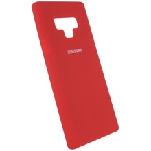 Чехол Silicone Cover (AA) для Samsung Galaxy Note 9 – Персиковый