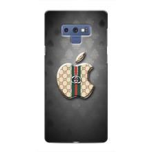 Чехлы ГУЧЧИ для Самсунг Галакси Ноут 9 (AlphaPrint) (Apple gucci)