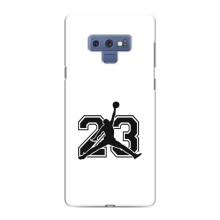 Чехлы для Samsung Galaxy Note 9 - с картинкой JORDAN (AlphaPrint) (Jordan 23)