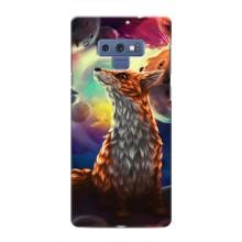 Чехлы с картинкой Лисички для Samsung Galaxy Note 9 (VPrint) (Лисица в космосе)