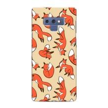 Чехлы с картинкой Лисички для Samsung Galaxy Note 9 (VPrint) (Лисички)