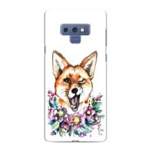 Чехлы с картинкой Лисички для Samsung Galaxy Note 9 (VPrint) (Веселая лисичка)