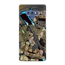 Чехлы с картинкой ЗСУ для Samsung Galaxy Note 9 (AlphaPrint) (Воин ВСУ)
