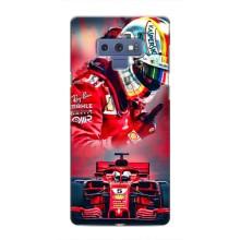 Чехлы с Машинами на Самсунг Галакси Ноут 9 (VPrint) (Гонщик)