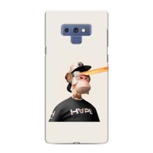 Чехлы с Обезьянами NFT для Samsung Galaxy Note 9 (AlphaPrint) (обезьяна NFT в очках)
