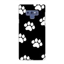 Чехлы с собаками для Samsung Galaxy Note 9 (VPrint) (Следы собаки)