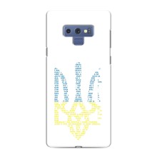 Чохли для Samsung Galaxy Note 9 Укр. Символіка (AlphaPrint) (Герб з букв)