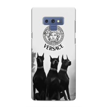 Чехлы VERSACE для Самсунг Галакси Ноут 9 (PREMIUMPrint) (Доберман Версаче)