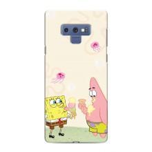 Чохол Губка Боб для Самсунг Нот 9 – Патрік і Боб