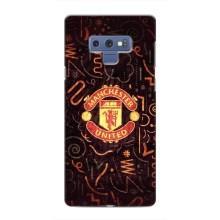 Чехол Манчестер Юнайтед для Самсунг Галакси Ноут 9 (AlphaPrint) (эмблема МЮ)
