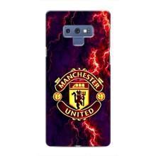 Чехол Манчестер Юнайтед для Самсунг Галакси Ноут 9 (AlphaPrint) (огненный Манчестер)