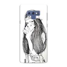 Чехол с печатью для Samsung Galaxy Note 9 - (Мода) (AlphaPrint) (Фото девочки)