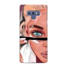 Чехол с печатью для Samsung Galaxy Note 9 - (Мода) (AlphaPrint) (Макияж)