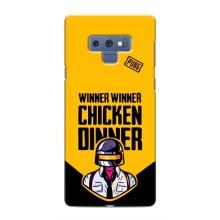 Чехол PUBG для Самсунг Галакси Ноут 9 (AlphaPrint) (Pubg шлем)