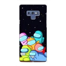 Чехол Амонг Ас для Samsung Galaxy Note 9 (AlphaPrint) (Скины в космосе)