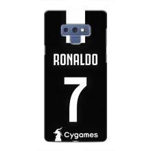 Чехол Криштиану Роналду для Samsung Galaxy Note 9 (AlphaPrint) (RONALDO 7)