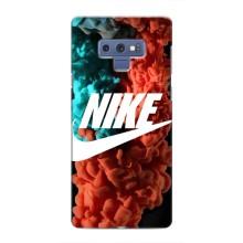 Чехол для Samsung Galaxy Note 9 - с принтом Найк (AlphaPrint) (Дымчатый найк)