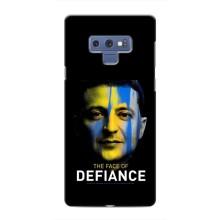 Чехол для Samsung Galaxy Note 9 (AlphaPrint - с принтом Зеленского) – В. Зеленский
