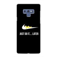Чехол с Симпсонами для Samsung Galaxy Note 9 (VPrint) (Гомер Later)